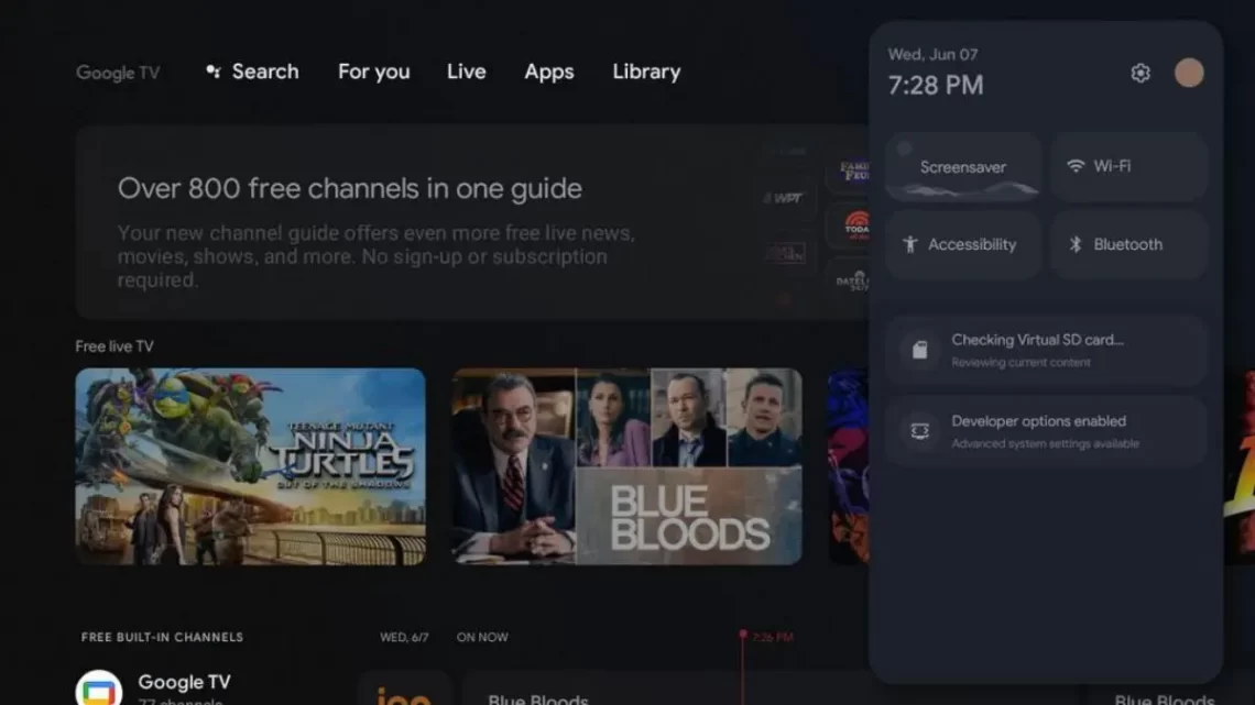 Google disponibiliza a primeira versão beta do Android TV 14 Google disponibiliza a primeira versão beta do Android TV 14