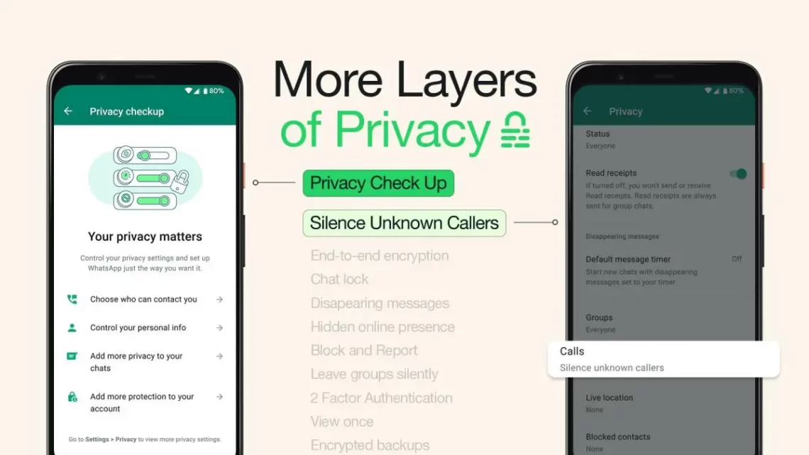 Já pode silenciar números desconhecidos no WhatsApp Já pode silenciar números desconhecidos no WhatsApp