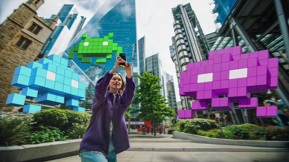 Jogue Space Invaders em realidade aumentada no seu smartphone Jogue Space Invaders em realidade aumentada no seu smartphone