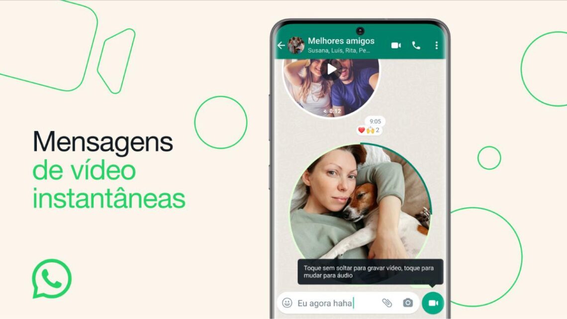 WhatsApp: mensagens de vídeo instantâneas chegaram a todos os utilizadores WhatsApp: mensagens de vídeo instantâneas chegaram a todos os utilizadores