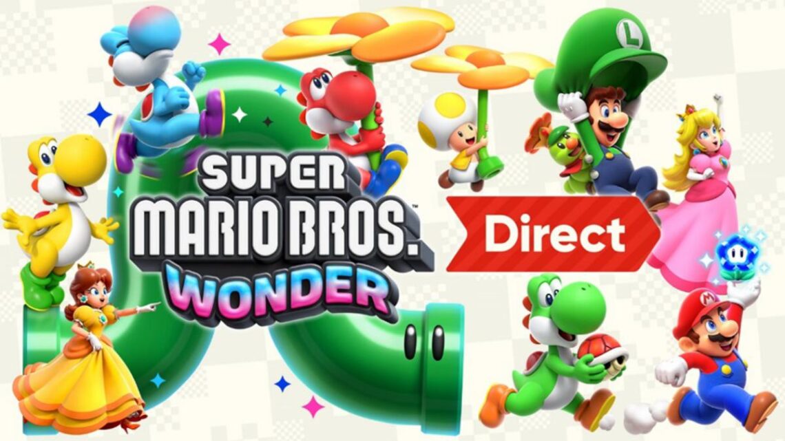 Super Mario Bros Wonder Nintendo Direct