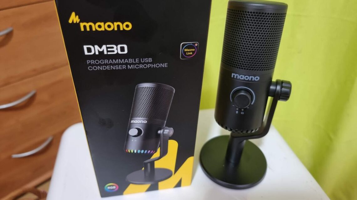 Análise Maono DM30: Um Microfone versátil Análise Maono DM30: Um Microfone versátil