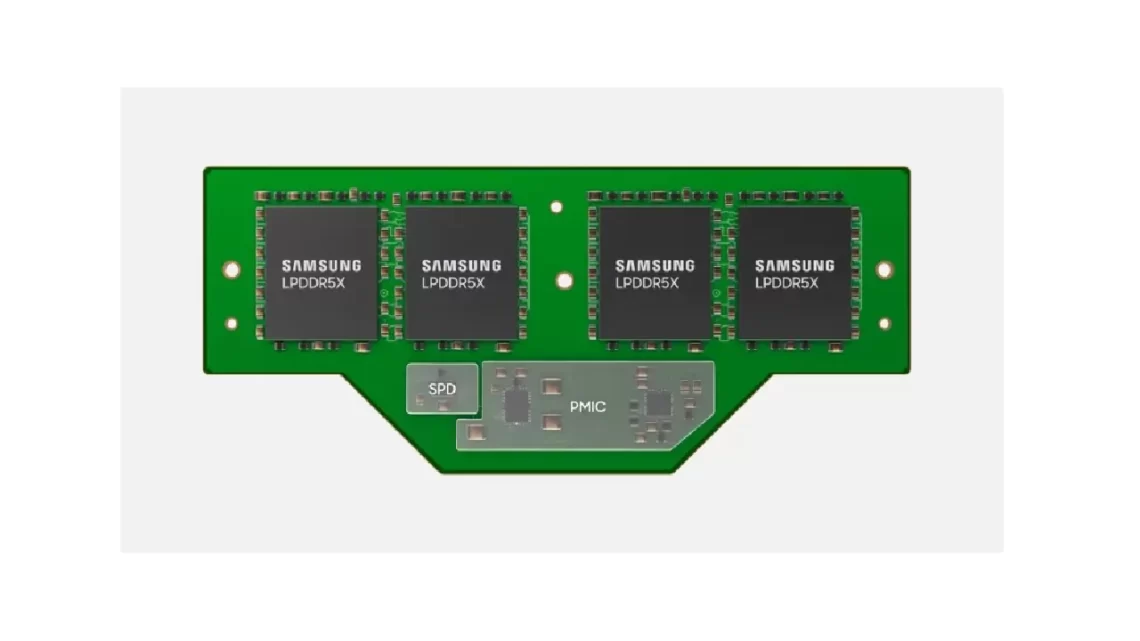 Samsung anuncia a memória LPCAMM: versáteis, compactas e eficientes Samsung anuncia a memória LPCAMM: versáteis, compactas e eficientes