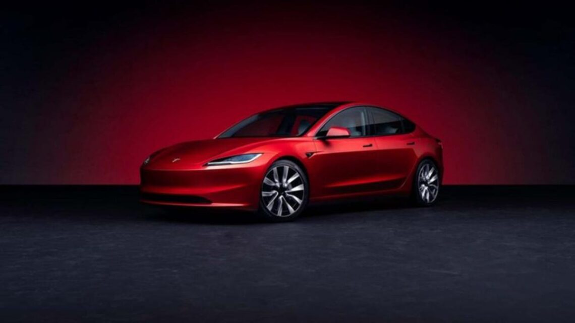 Tesla revela a nova versão do Model 3 Tesla revela a nova versão do Model 3