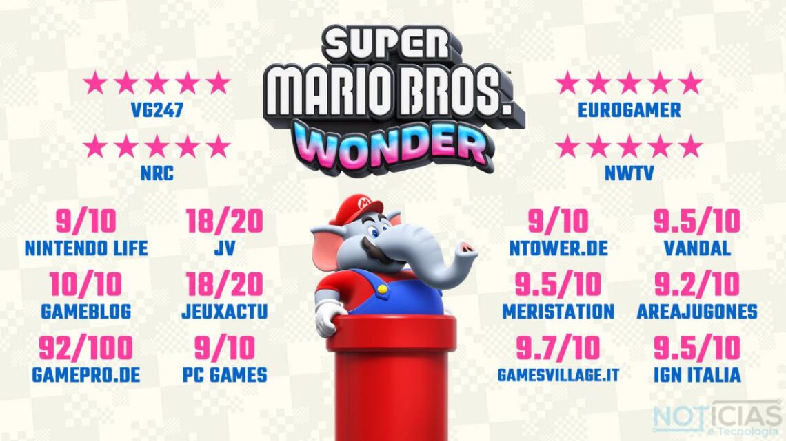 Super Mario Bros Wonder é o jogo Mario mais vendido na Europa Super Mario Bros Wonder é o jogo Mario mais vendido na Europa