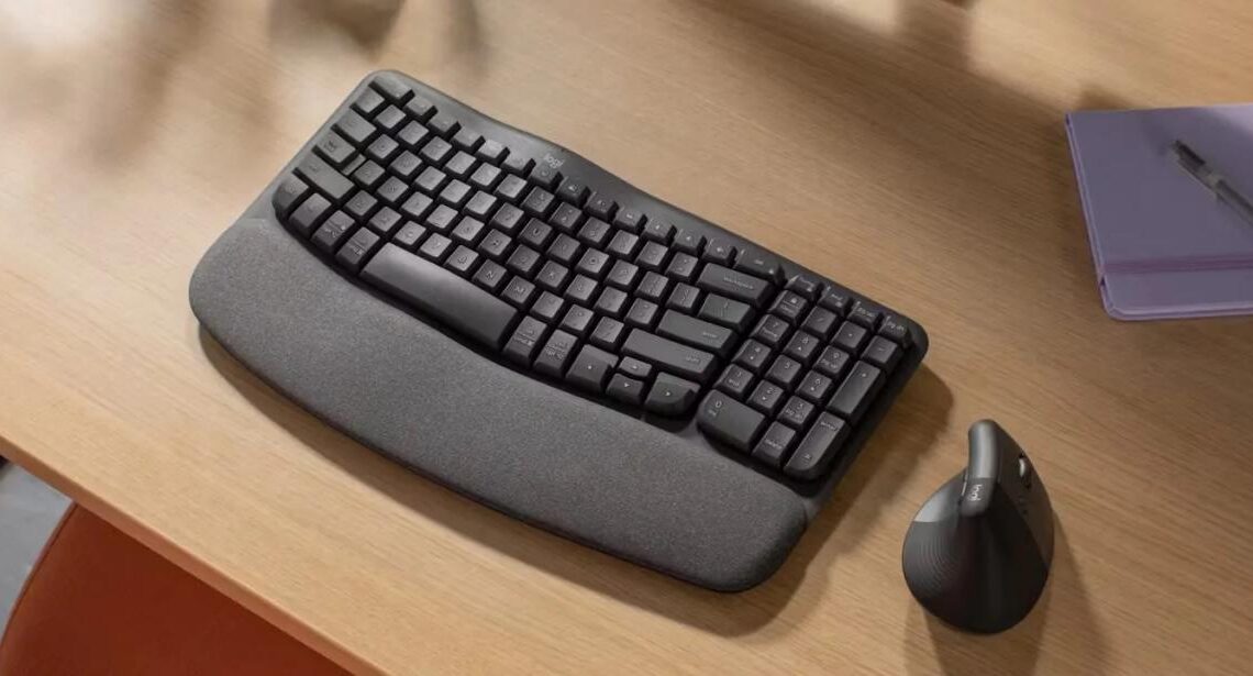 Logitech Wave Keys oficial: teclado ergonómico com design ondulado Logitech Wave Keys oficial: teclado ergonómico com design ondulado