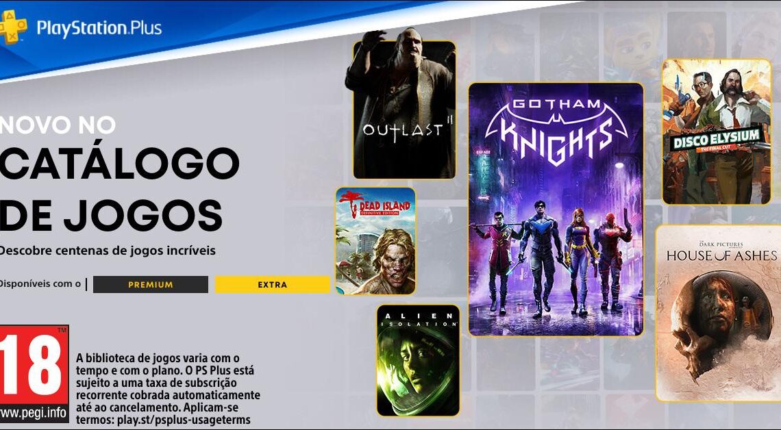 Aqui ficam as novidades de outubro no PlayStation Plus Premium/Extra Aqui ficam as novidades de outubro no PlayStation Plus Premium/Extra