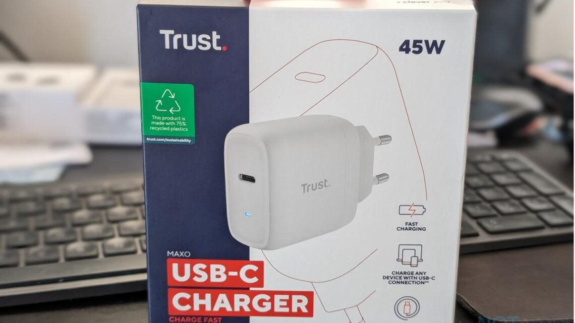 Análise Trust Maxo: Um carregador de parede de 45W Análise Trust Maxo: Um carregador de parede de 45W