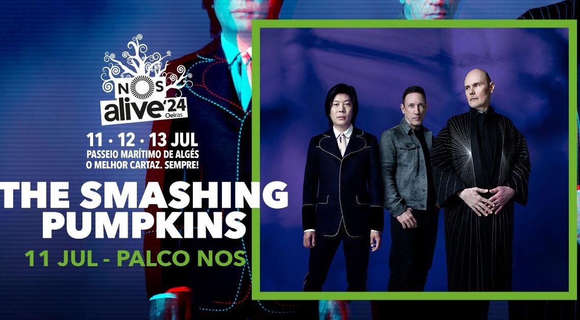 The Smashing Pumpkins estão de volta a Portugal para o NOS Alive’24 The Smashing Pumpkins estão de volta a Portugal para o NOS Alive’24