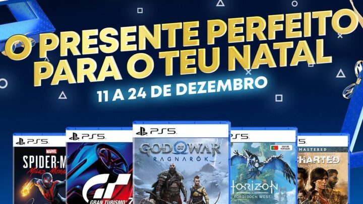 promoções de Natal da PlayStation