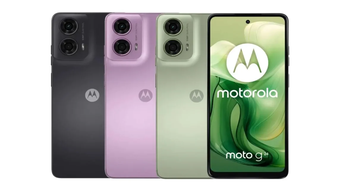 Motorola Moto G24 é oficial com Android 14 e baixo custo Motorola Moto G24 é oficial com Android 14 e baixo custo