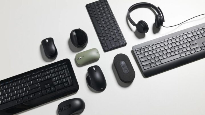 Teclados e mouses